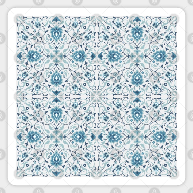 Arabic Turkish pattern #11 - Iznik decor Sticker by GreekTavern